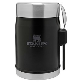 Термос харчовий Stanley Legendary Classic Matte Black 0,4 л (6939236373210), Колір: Чорний