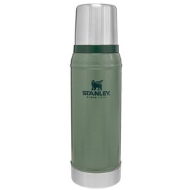 Термос Stanley Legendary Classic Hammertone Green 0.75 л (6939236347747), Колір: Зелений