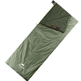 Спальний мішок Naturehike Lightweight Summer LW180 NH21MSD09, (15°C), pp M, світло-зелений 6927595777930