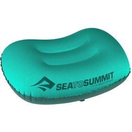 Надувная подушка Sea to Summit Aeros Ultralight Pillow Sea Foam (STS APILULRSF), Цвет: Бирюзовый, Размеры: 12х36х26 см