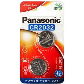 Батарейка Panasonic CR 2032 BLI 2 LITHIUM (CR-2032EL/2B)