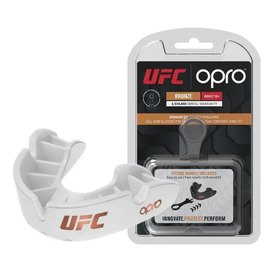 Капа для бокса OPRO Bronze UFC (возраст 11+) White (ufc.102512003), Цвет: Белый