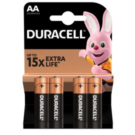 Батарейка Duracell AA MN1500 1х4 шт (6409641)