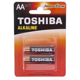 Батарейка Toshiba AA Economy Alkaline BP 1x2 шт (6550758)