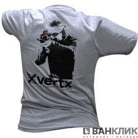 Футболка-поло тактическая мужская Vertx p.XL (серая) (9915)