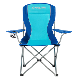 Стілець KingCamp Arms Chairin Steel Blue KC3818, Колір: Блакитний