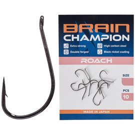 Гачок Brain Champion Roach #6 10 шт/уп (1858.54.71), Номер гачка, №: 6