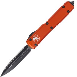 Карманный нож Microtech Ultratech DE Black Blade FS Orange (122-3OR), Цвет : Оранжевый