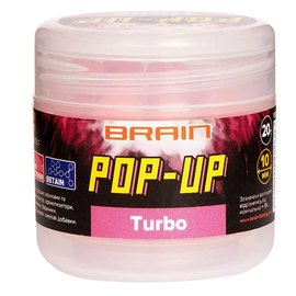 Бойлы Brain Pop-Up F1 TURBO bubble gum 10mm 20g (1858.04.09), Диаметр, мм : 10