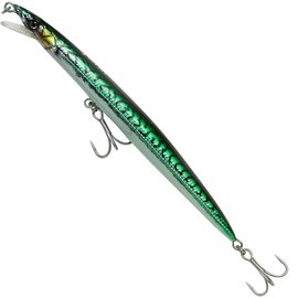 Воблер Savage Gear Sandeel Jerk Minnow F 175mm 25.0g Green mackerel PHP (64014), Цвет : Green mackerel PHP