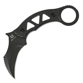 Нож керамбит Fox Tribalk Black Blade black (FX-803)