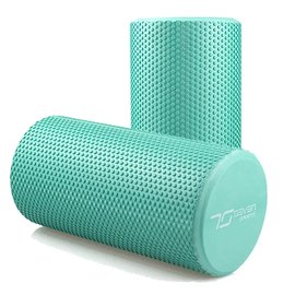 Массажный ролик 7SPORTS гладкий Foam Roller EVA мятный 30х15см (RO2-30 MINT), Цвет : Мятный