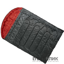 Спальный мешок Caribee Moonshine Double / 0°C Charcoal/Red 921808