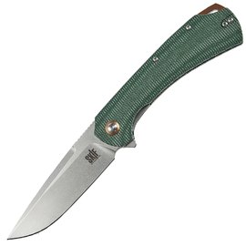 Кишеньковий ніж Skif Frontier SW (DL-001SWG), Колір: Green, Покриття клинка: SW (Stonewash)