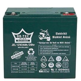 Аккумуляторная батарея OR-TEC 12V 24Ah GEL BATTERY (6853057)