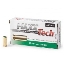 Патроны холостые пистолетные Maxx Tech 9 mm 25 шт/уп