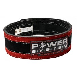 Пояс для важкої атлетики Power System Stronglift PS-3840 Black/Red L/XL (PS_3840RD-5), Розмір: L/XL, Колір: Black/Red