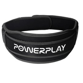 Пояс для тяжелой атлетики PowerPlay 5546 черный (неопрен) L (PP_5546_L_ Black), Размер: L