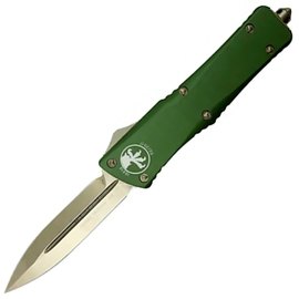 Кишеньковий ніж Microtech Comabt Troodon Double Edge Bronze OD Green (142-13OD)