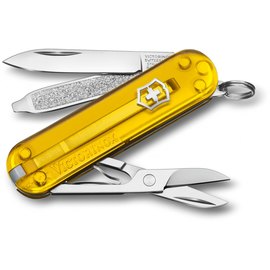 Багатофункціональний ніж Victorinox Classic SD Ukraine синьо-жовтий 0.6223.T81G.T2, Колір: Navy blue/yellow