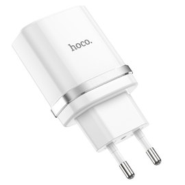 Зарядное устройство Hoco Smart FCP/AFC C12Q 1USB, 3A, 18W, QC3.0 White (000004883), Цвет: White