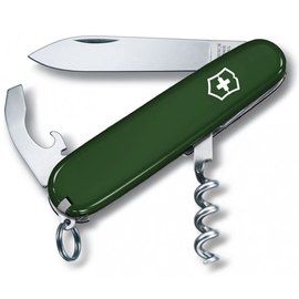 Багатофункціональний ніж Victorinox Waiter зелений 0.3303.4, Колір: Green