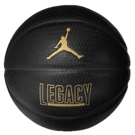 Мяч баскетбольный Nike Jordan Legacy 2.0 8P Deflated Black/Black/Black/Metallic Gold size 7 (J.100.8253.051.07), Размер: 7, Цвет: Чёрный