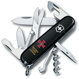 Нож Victorinox Climber Army 1.3703.3_W1011u, Цвет : Black, Принт: ЗСУ