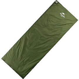 Спальний мішок Naturehike LW180 NH21MSD04 надлегкий, лівий, (15°C), p-p М, темно-зелений (6927595786949-L), Сторона застібки: Ліва, Розмір: М, Колір: Зелений