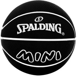 Мяч баскетбольный Spalding Spaldeens Mini черный 5.5 см (51335Z), Цвет: Чёрный