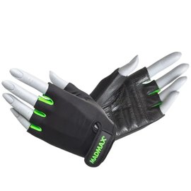 Рукавички для фітнесу MadMax MFG-251 Rainbow Green L (MFG-251-GRN_L), Розмір: L, Колір: Green