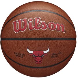 М'яч баскетбольний Wilson NBA Team Composite BSKT CHI Bulls (WTB3100XBCHI)