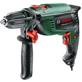 Дрель ударная Bosch UniversalImpact 700 + 15 шт X-line (060313100F)