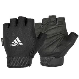 Перчатки для фитнеса Adidas Essential Adjustable Gloves черные M (ADGB-12424), Размер: M