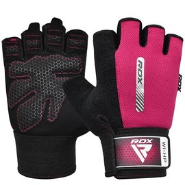 Перчатки для фитнеса RDX W1 Half Pink S (WGA-W1HP-S), Размер: S, Цвет: Half Pink