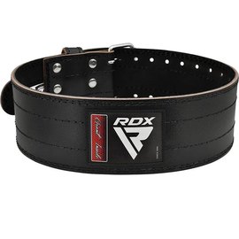 Пояс для пауерліфтингу RDX RD1 шкіра Black L (WPB-RD1B-L), Розмір: L, Колір: Black