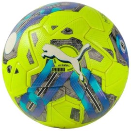 Мяч футбольный Puma Orbita 1 TB FIFA Quality Pro желтый/синий/серый size 5 (083774-02)