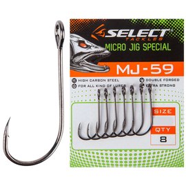 Гачок Select MJ-59 Micro Jig Special #2 (8 шт/уп) (1870.50.45), Номер гачка, №: 2