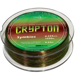 Ліска Katran Crypton Symbios 1250m neon/brown 0.234mm 9.05lb/3.43kg (2500000214110), Розривне навантаження, lb: 9.05, Розмотка, м : 1250