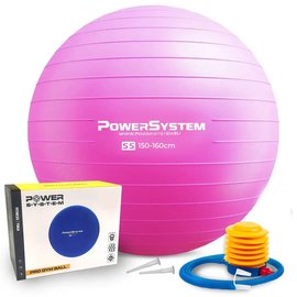 Мяч для фитнеса (фитбол) Power System PS-4018 Ø85 cm PRO Gymball Pink (PS-4018PI-0)