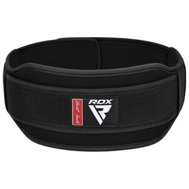 Пояс для важкої атлетики RDX RX5 Double Belt неопрен Black L (WBD-RX5B-L), Розмір: L, Колір: Black