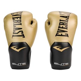 Боксерські рукавички Everlast Elite Training Gloves золотий 8 унц (870290-70-15)