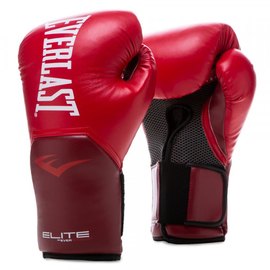 Боксерские перчатки Everlast Elite Training Gloves красный 12 унц (870282-70-4)