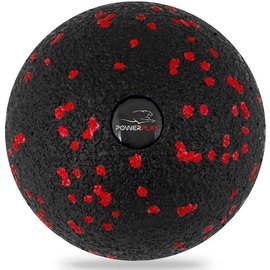 Массажный мяч PowerPlay PP-4350 Epp Massage Ball 8 см черно-красный (PP-4350_Red_d8), Цвет массажёра : Чёрно-красный, Диаметр, мм : 80 мм