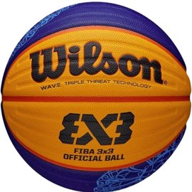 М'яч баскетбольний Wilson FIBA 3X3 Game Ball Paris Retail 2024 6F size 6 (WZ1011502XB6F)