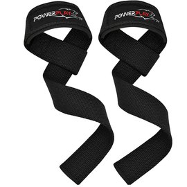 Лямки для тяги PowerPlay 7065 Classic Lifting Gym Straps Чорні (PP_7065_Black)