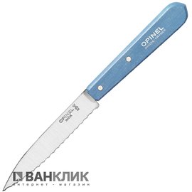 Нож Opinel Serrated №113 Inox голубой (001922)