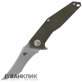 Нож Fox BF Kravi Shai Stonewash зеленый (BF-729SW)