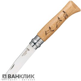 Нож Opinel №8 VRI Серна дуб (002336)