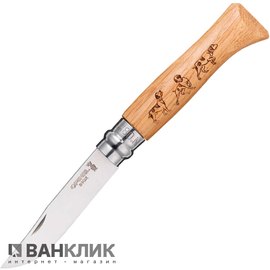 Нож Opinel №8 VRI Собака дуб (002335)